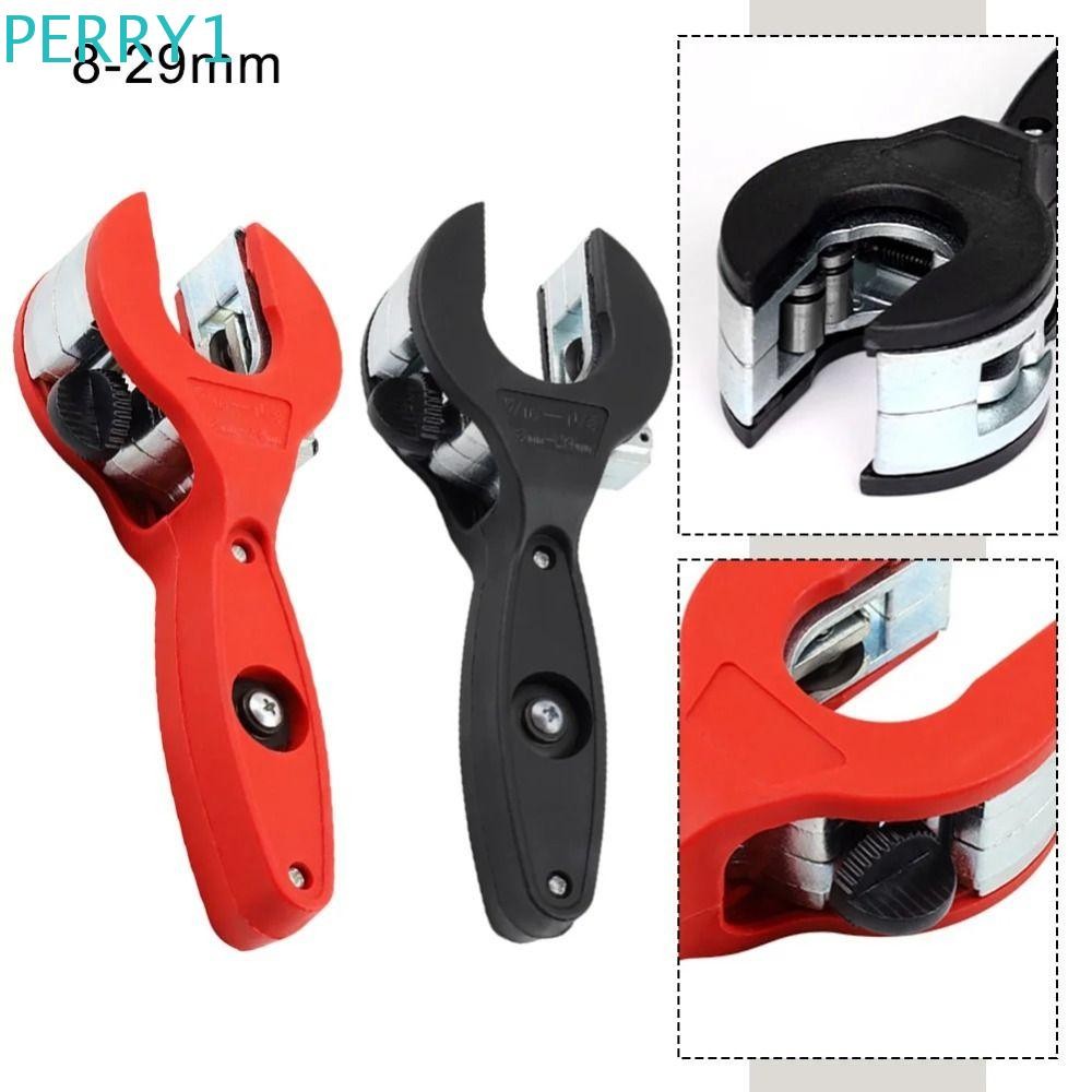 Perry เครื่องตัดท่อท่อวงล้อ, ตัดท่อ 8-29 มม.เครื่องตัดท่อ, PVC / PU / PP / PE สีแดงอลูมิเนียมเครื่องมือวงล้อทองแดง