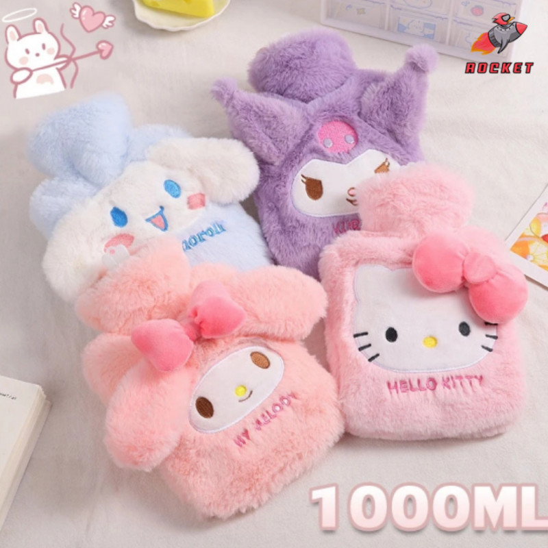 🔥พร้อมส่ง🔥ถุงน้ำร้อน Sanrio ถุงร้อน กระเป๋าน้ำร้อนลายการ์ตูน ประคบประจำเดือนช่วยลดอาการปวดประจำเดือนปวดเมื่อยตามร่างกาย