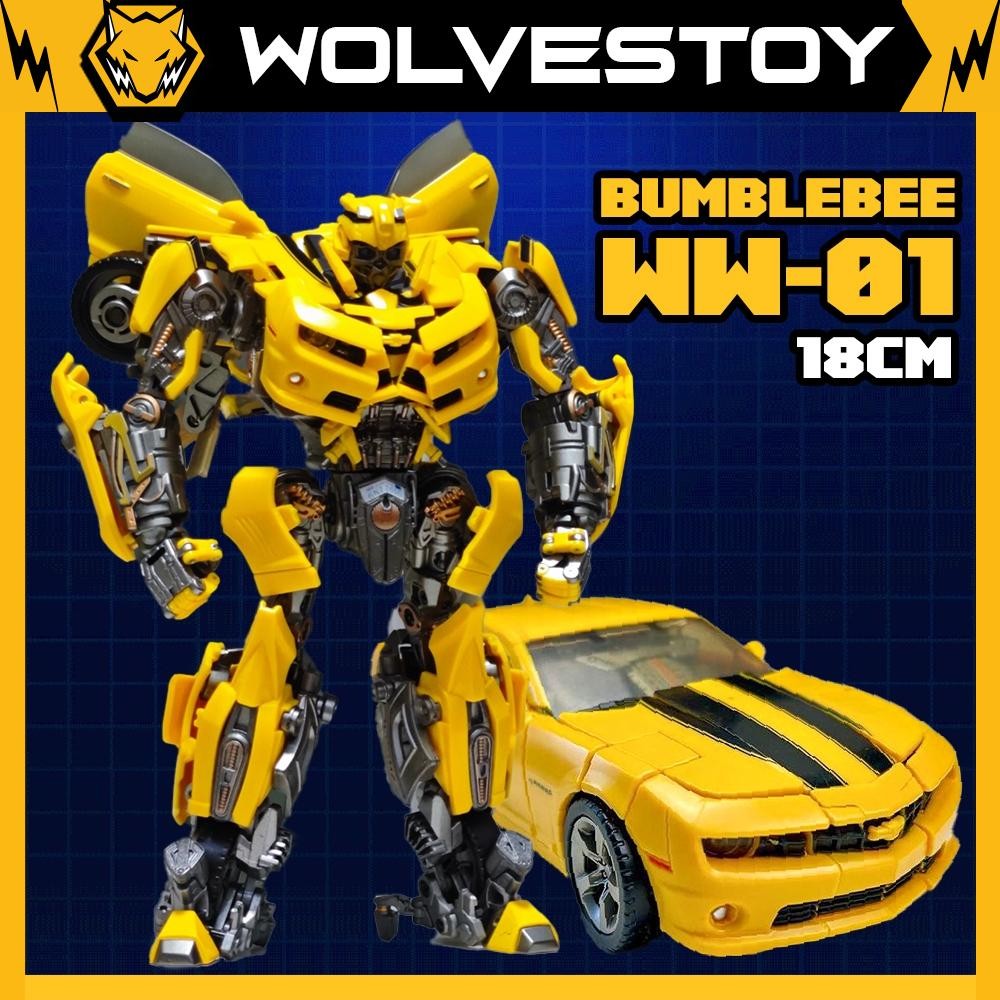 TF Wasp Warrior Bumblebee WW-01 Chevrolet Camaro รถหุ่นยนต์แปลงร่าง 17 ซม.