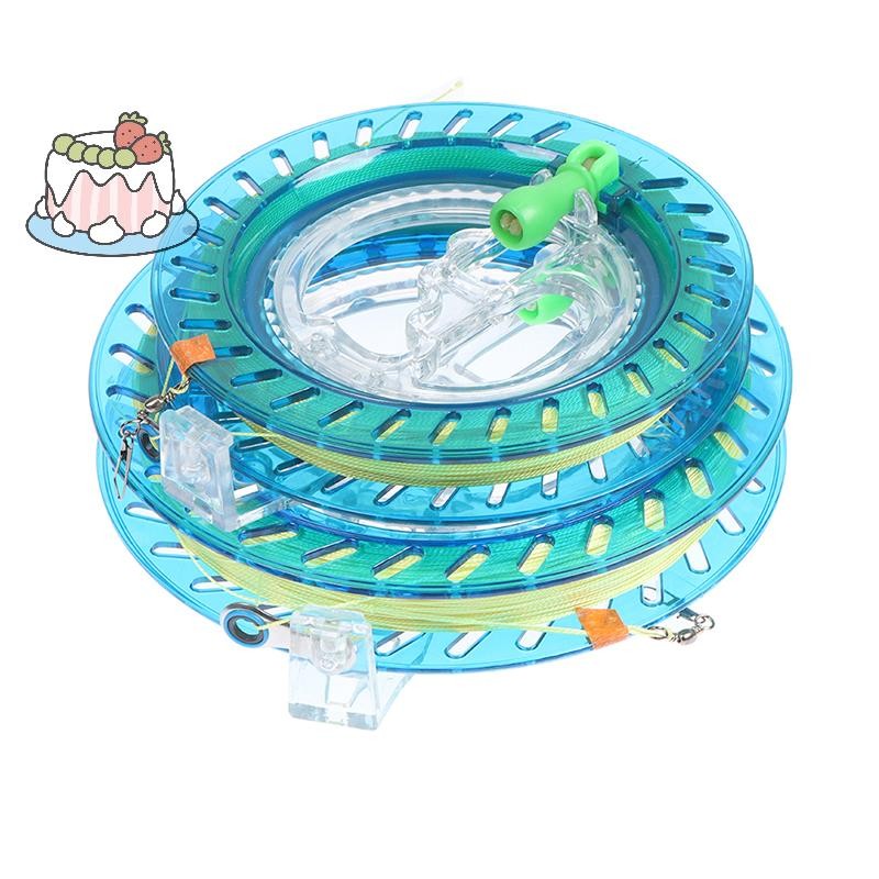 [Sep] Abs 18 ซม. รอกสายว่าวคริสตัลพร้อมสาย Ball 200 ม. พร้อมล็อค อุปกรณ์ตกปลา .