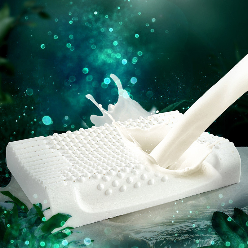 Mercury Home Textiles 93% หมอนยางพารากระดูกสันหลังส่วนคอประเทศไทย Original Liquid หมอนนําเข้าบ้านนัก