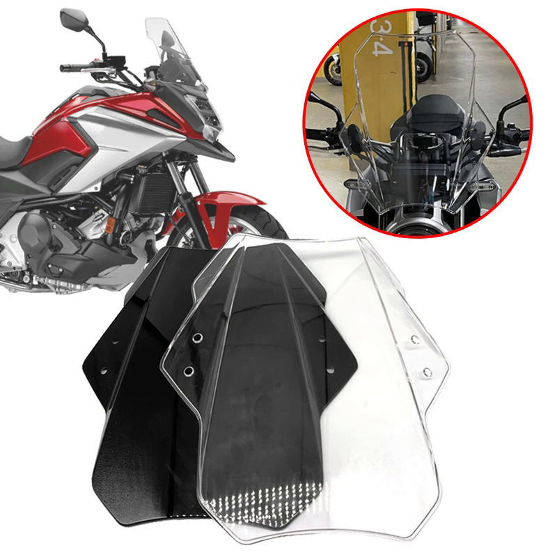 GM For Honda NC750X NC700X CB500X Motorcycle Windscreen Windshield Universal For BMW G310R R1200R R1