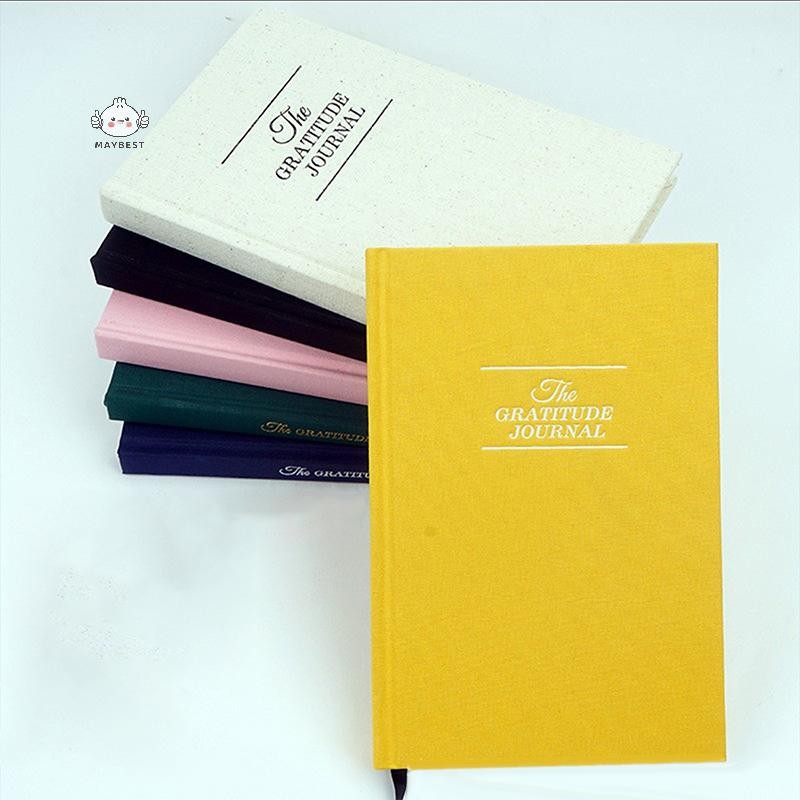 {maybest} The Gratitude Diary School Student Diary Daily Notebook Reflection Punching Schedule Reflection Daily Notebook Office Supplies {TH}