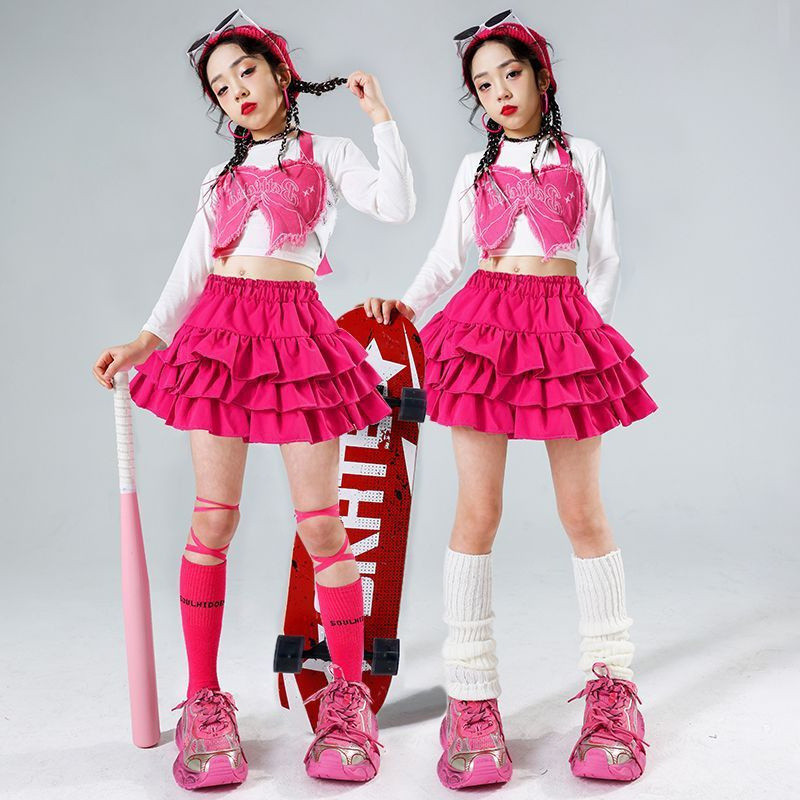 Liv Dims🌸กระโปรงกางเกงทรงเค้ก3ชั้น กระโปรงกางเกงจีบพลีท2ชั้น กระโปรงกางเกงแฟชั่นสําหรับเด็กผู้หญิง ผ้าฝ้าย - รูปที่ 3