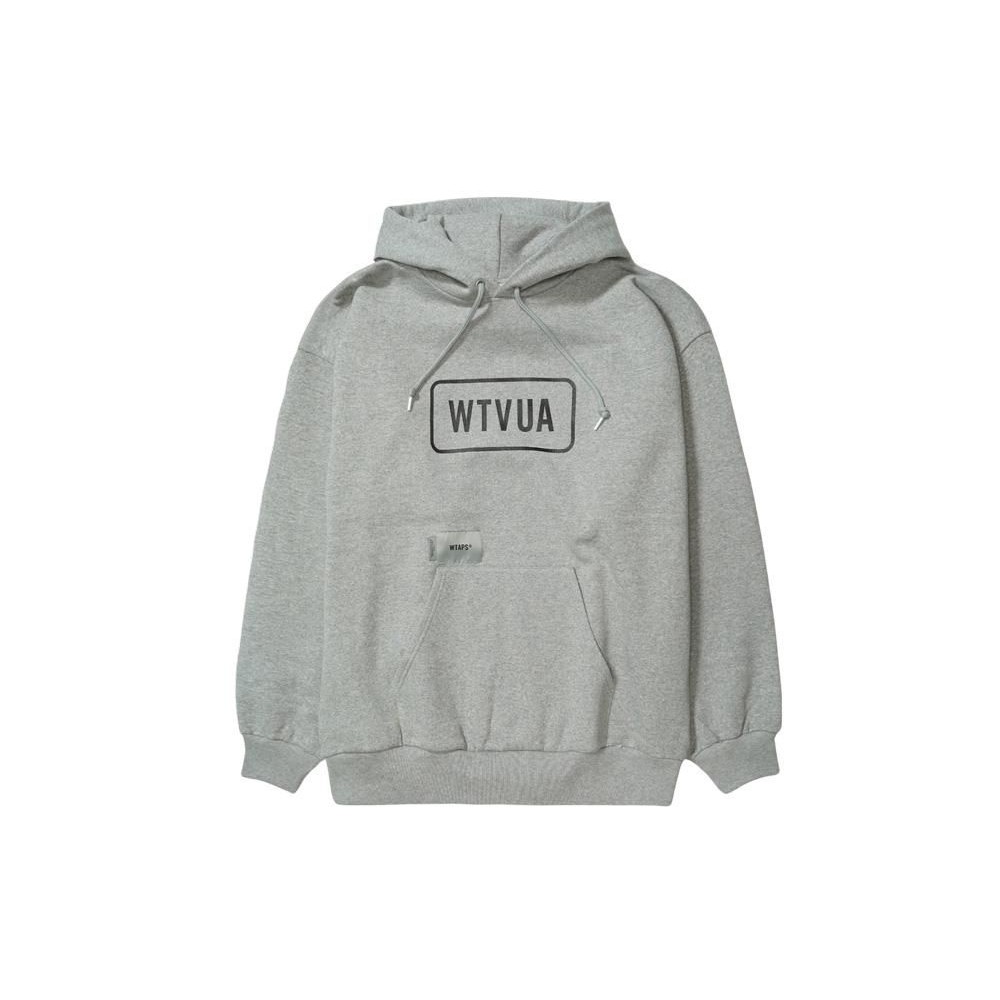 WTAPS WTVUA Hoody Cotton Ash Gray Unused