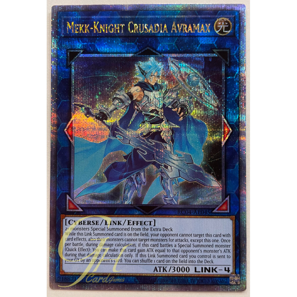 Yugioh [RC04-AE045] Mekk-Knight Crusadia Avramax (Quarter Secret Rare)