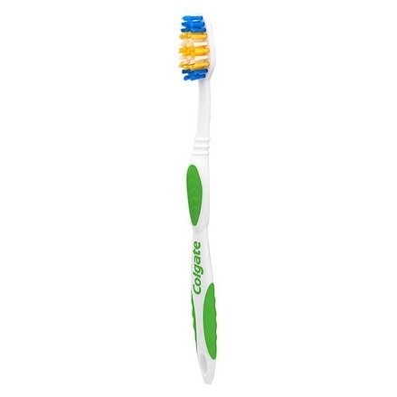Colgate แปรงสีฟัน คอลเกต เดอลุกซ์ พลัส Colgate Deluxe Plus แปรงสีฟันสำหรับผู้ใหญ่ ขนนุ่มปานกลาง สะอาดลึกถึงร่องเหงือก