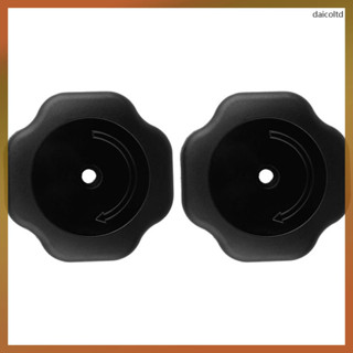 🍳 Universal ลูกบิดหม้อความดัน 2 ชิ้น พลาสติก ABS สีดำ ทรงกลม…