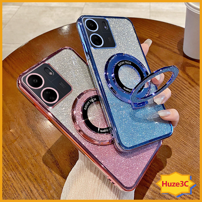 เคส Redmi 13C Redmi 12C Redmi 12 4G Redmi 10C Redmi 10 4G Redmi 10A Redmi 9 Redmi 9A Redmi 9T Redmi 9C เคสโทรศัพท์มือถือ แบบพับได้ พร้อมขาตั้ง สําหรับ ZJSF