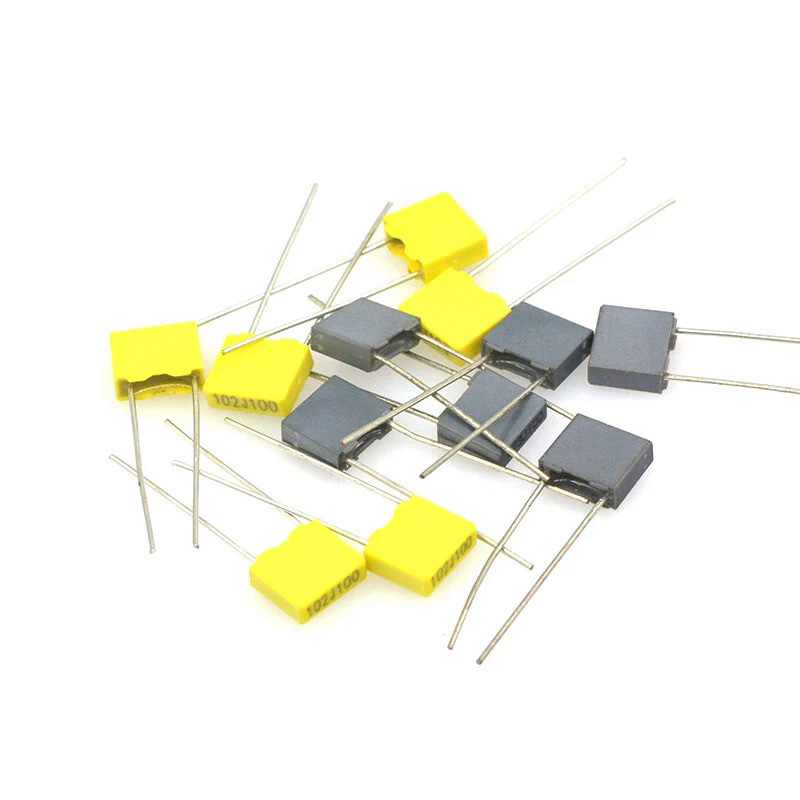 ฟิล์มพลาสติกโพลีโพรพีลีน 100v 102J 103J 153J 154J 223J 224J 472J 473J 1nF 15nF 4.7nF DIP2 P5 20 ชิ้น