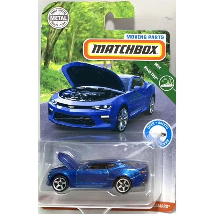 Matchbox MATCHBOX สามารถเปิดประตูได้ Chevrolet Camero / Blue CAMARO FWD28