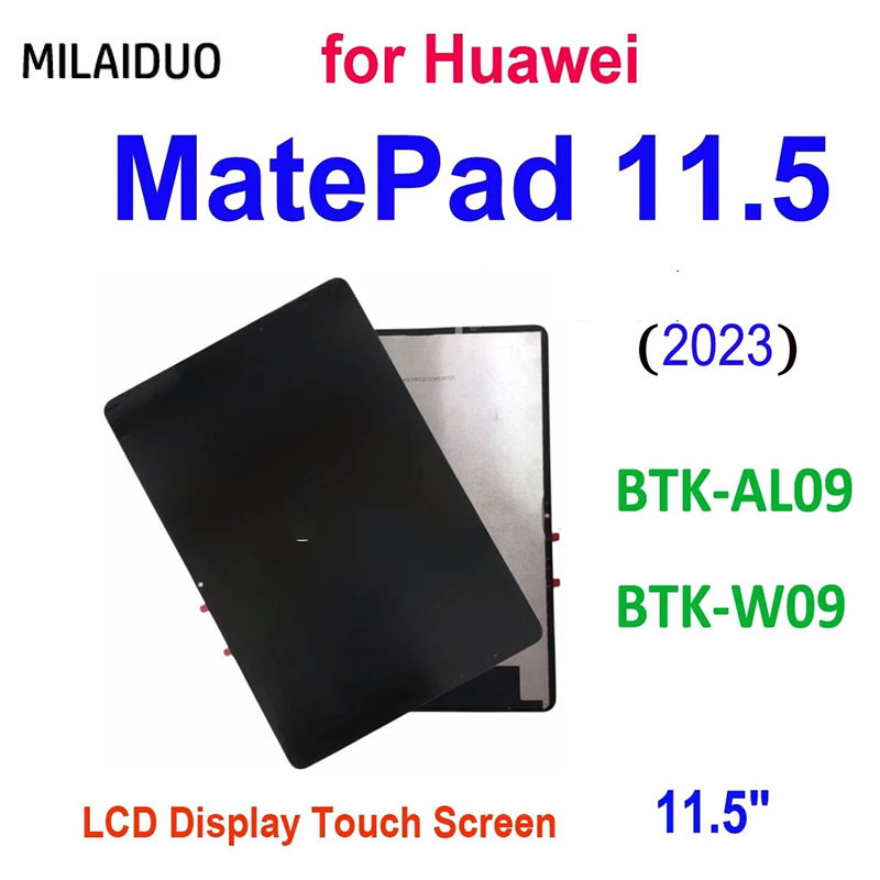 LCD สําหรับ Huawei MatePad 11.5 2023 BTK-AL09 BTK-W09 จอแสดงผล LCD Touch Screen Digitizer Assembly R