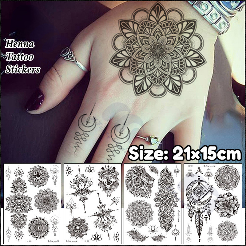 【MF Magic Tattoo】สติกเกอร์รอยสักชั่วคราว กึ่งถาวร กันน้ํา 15 วัน