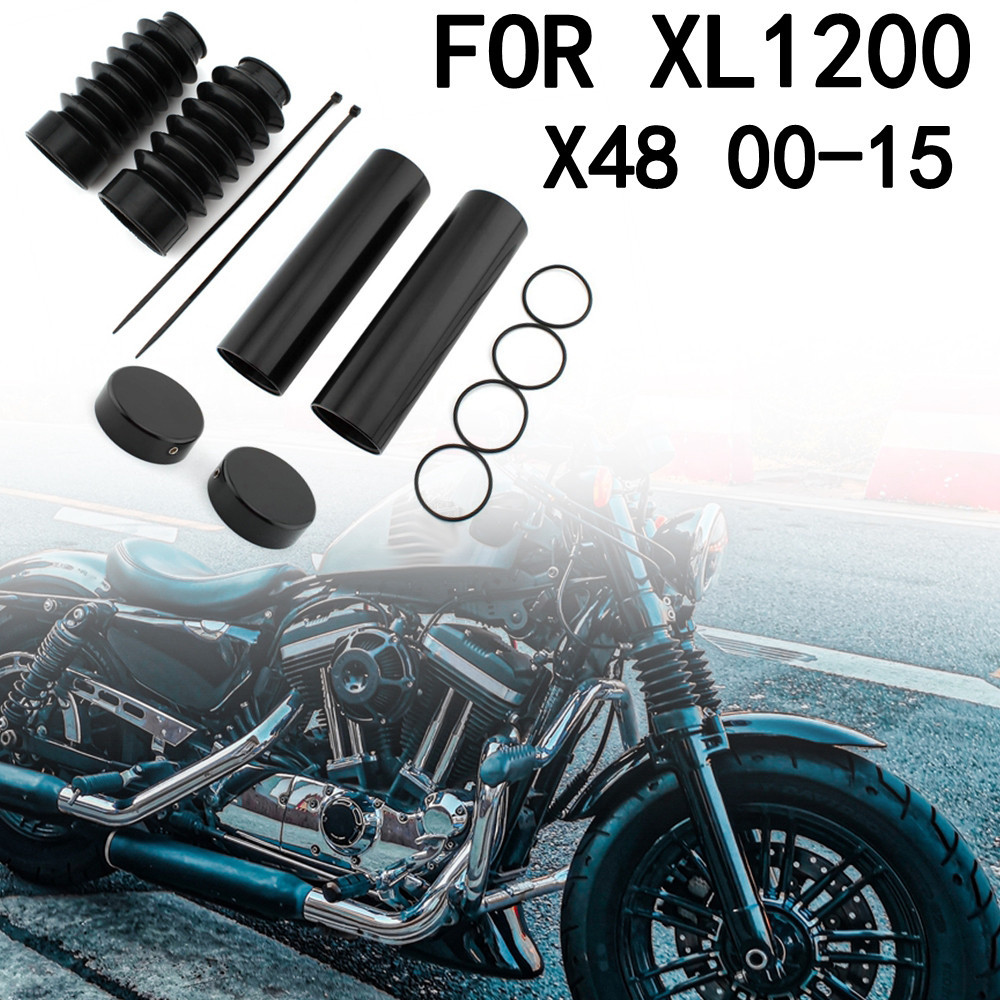 XL1200C XL1200X รถจักรยานยนต์ส้อมด้านหน้าชุดป้องกันฝุ่นสําหรับ Harley Davidson XL 1200C Custom XL 12