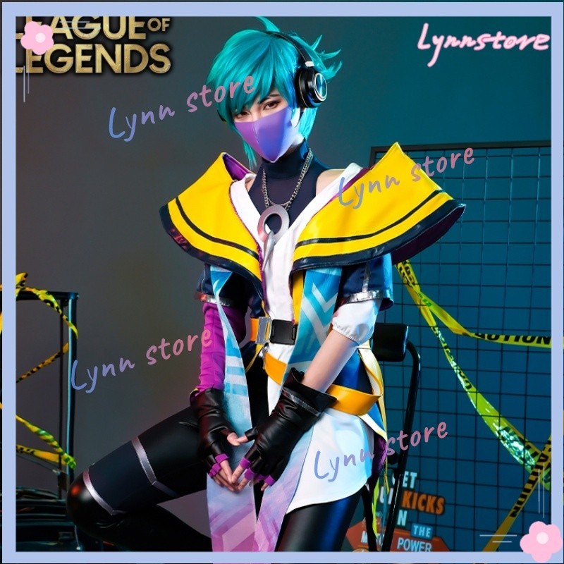 Lol HEARTSTEEL ชุดเครื่องแต่งกายคอสเพลย์ เกม LOL Aphelios League of Legends HEARTSTEEL XS-3XL