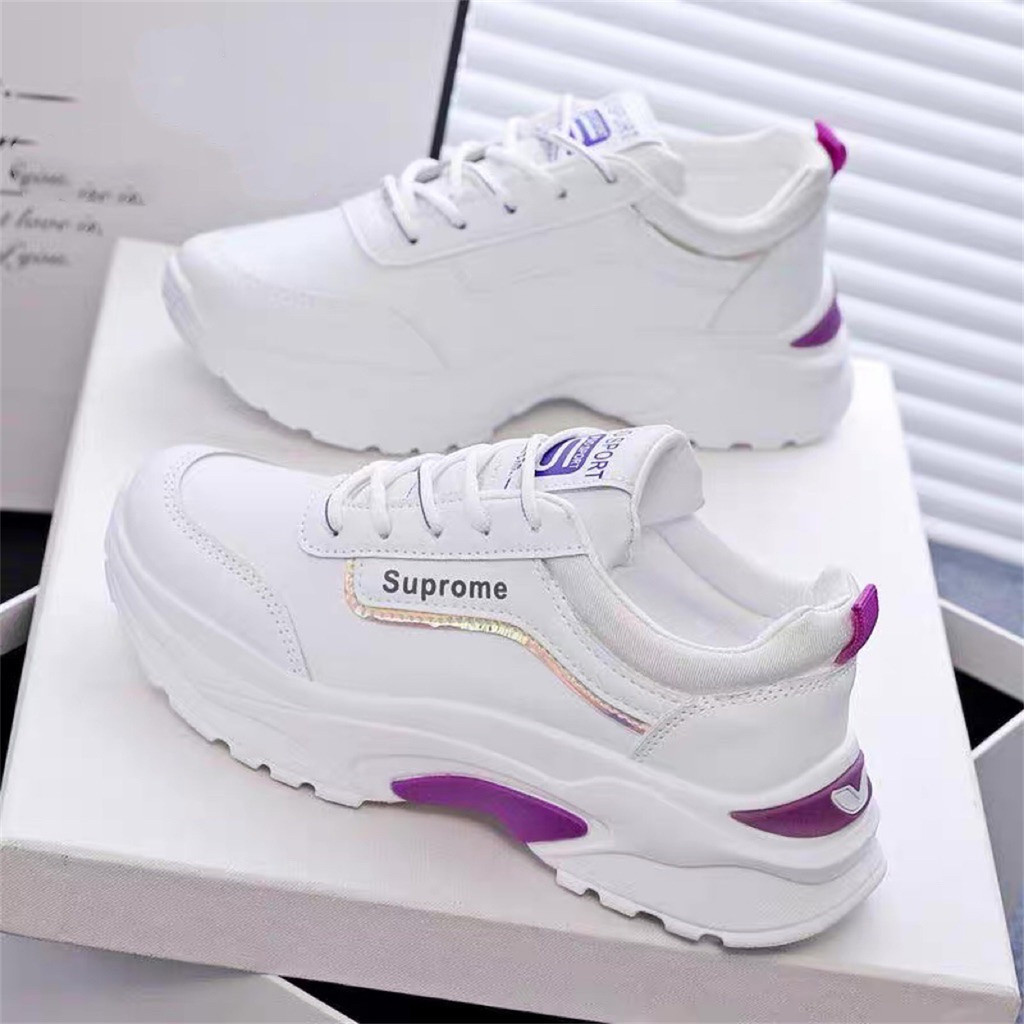 [ส่งด่วนจาก กทม] น้ำหนักเบา นุ่มสบาย ทนทาน สวมใส่สบาย 4.5ซม.ไซส์ 35-42 รองเท้าผู้หญิงน่ารัก เหมาะสำหรับสวมใส่และจับคู่