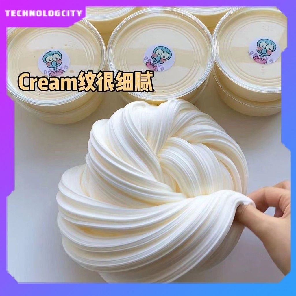 ของเล่นสไลม์โฟมใส รูปก้อนเมฆ ช่วยบรรเทาความเครียด เพื่อการเรียนรู้ สําหรับเด็ก