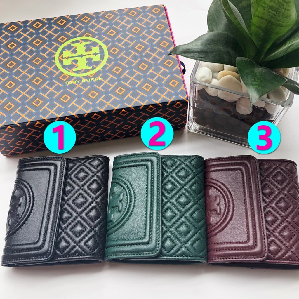 (( ♞Tb 8822 กระเป๋าสตางค์หนังแกะสุภาพสตรีแบบสั้น (11X10X2CM)