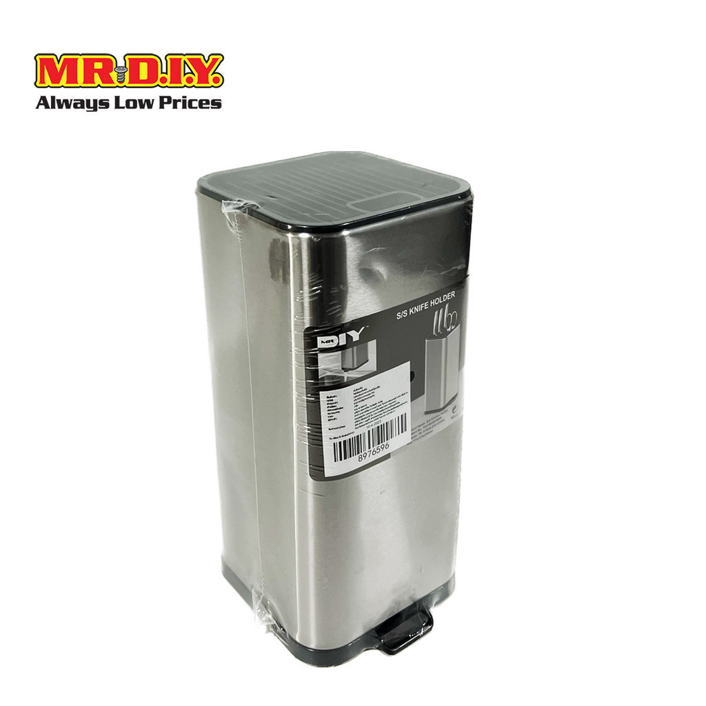 มิสเตอร์.ดี.ไอ.วาย ที่เสียบมีดสแตนเลสรุ่นพรีเมียม ขนาด 111 x 123 x 239 มม.