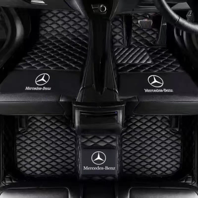 พรมรถยนต์ Mercedes Benz GLA-CLASS GLA180 GLA200 GLA35 GLA45 (X156 H247) พรมปูพื้นรถ หนังกันน้ํา ขับมือขวา