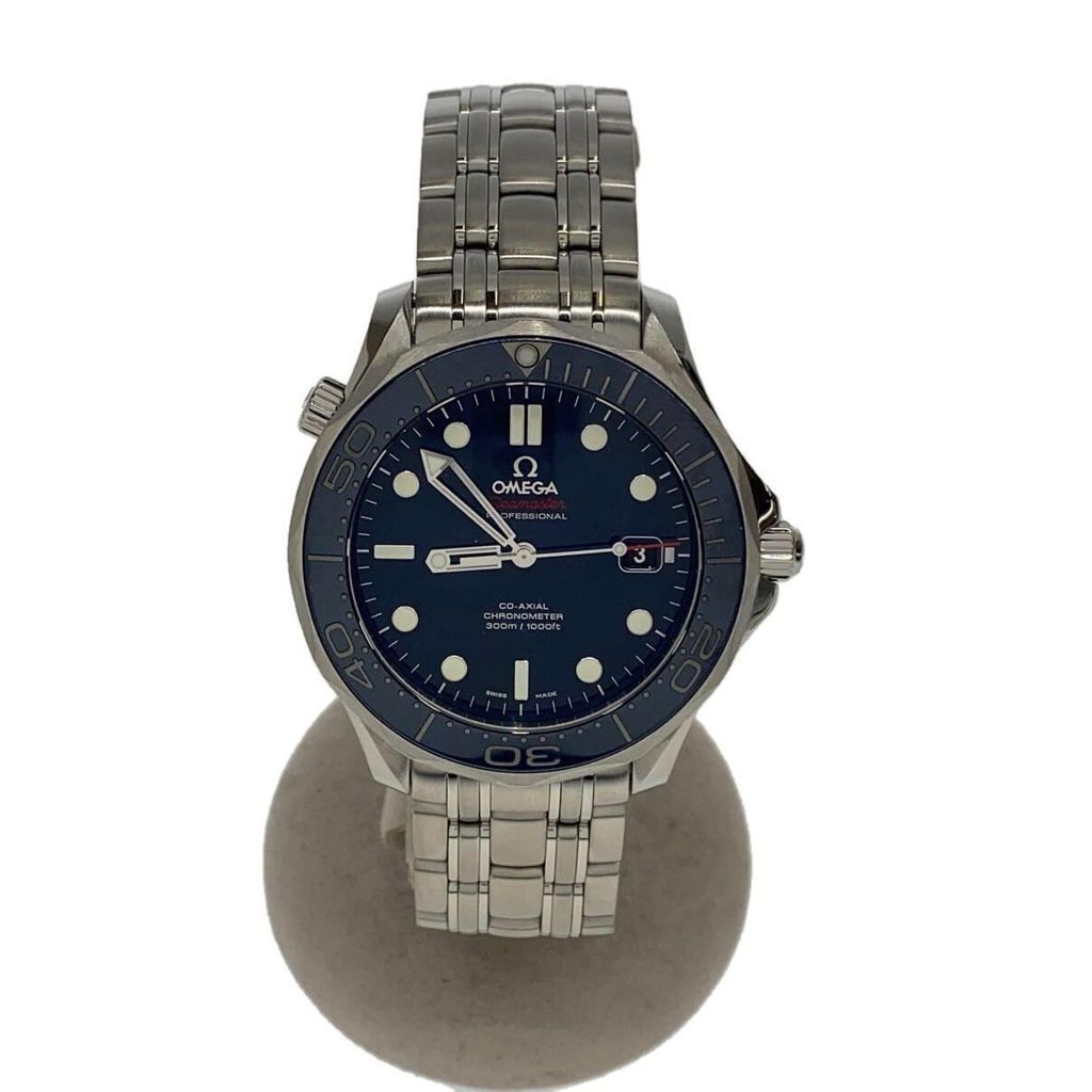 Omega นาฬิกาข้อมือ Co-Axial Seamaster Date มือสอง ส่งตรงจากญี่ปุ่น สําหรับผู้ชาย
