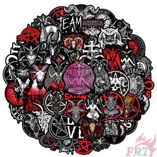 ❉ Satan Series 01 Classical Black Stickers ❉ 50Pcs/Set DIY Fashion Waterproof Doodle Decals Stickers