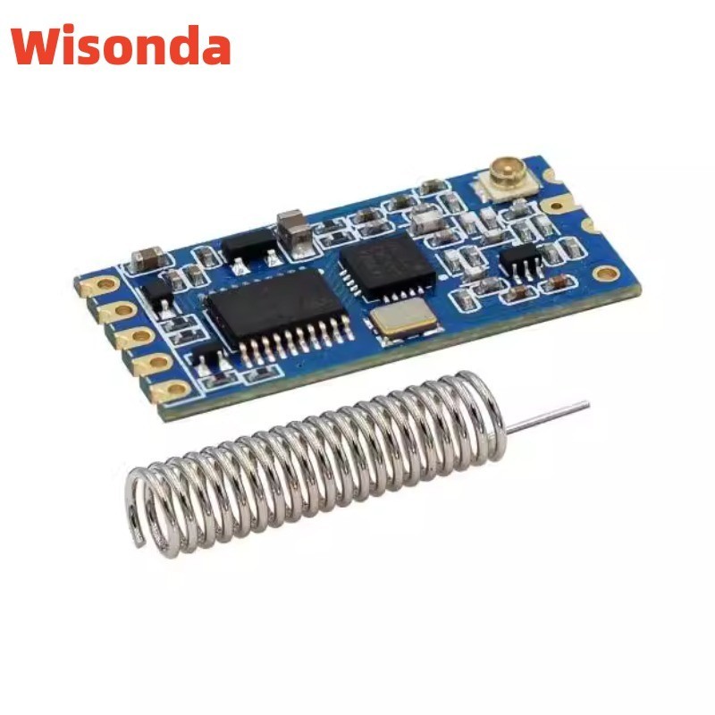 โมดูลพอร์ตอนุกรมไร้สาย HC-12 SI4438/4463 SI4463 433Mhz 1000m