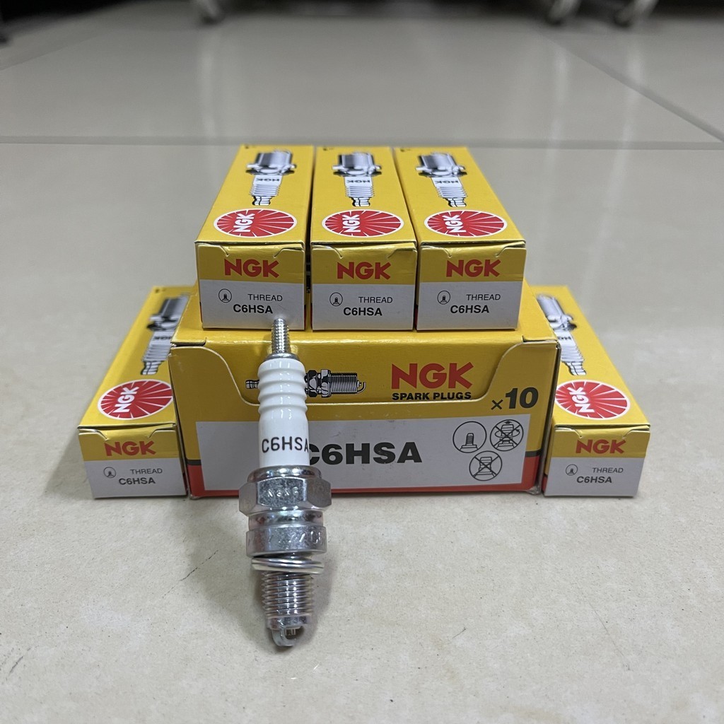 NGK SPARK PLUG C6HSA C6 NGK NITERRA EX5 DREAM KRISS WAVE100 KRISS 2 PLUG MOTORSIKAL C6HSA C6 HSA