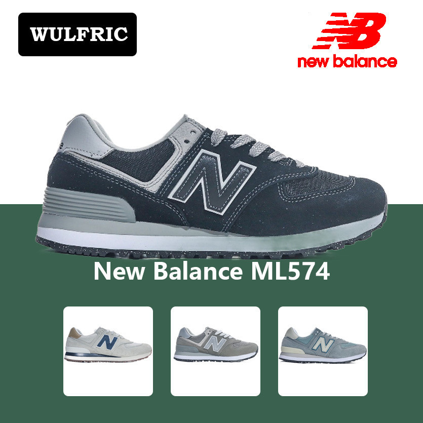New Balance ml574 รองเท้ากีฬา สีฟ้า สําหรับผู้ชาย และผู้หญิง