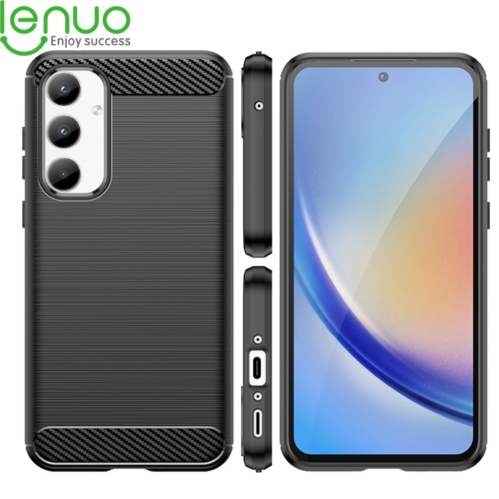Lenuo เคสโทรศัพท์มือถือ ผิวด้าน บางมาก กันกระแทก สําหรับ Samsung Galaxy A16 A55 A35 A25 A15 A06 A34 A54 A05S A05 A14 A24 A04S 5G 4G ซัมซุง Case