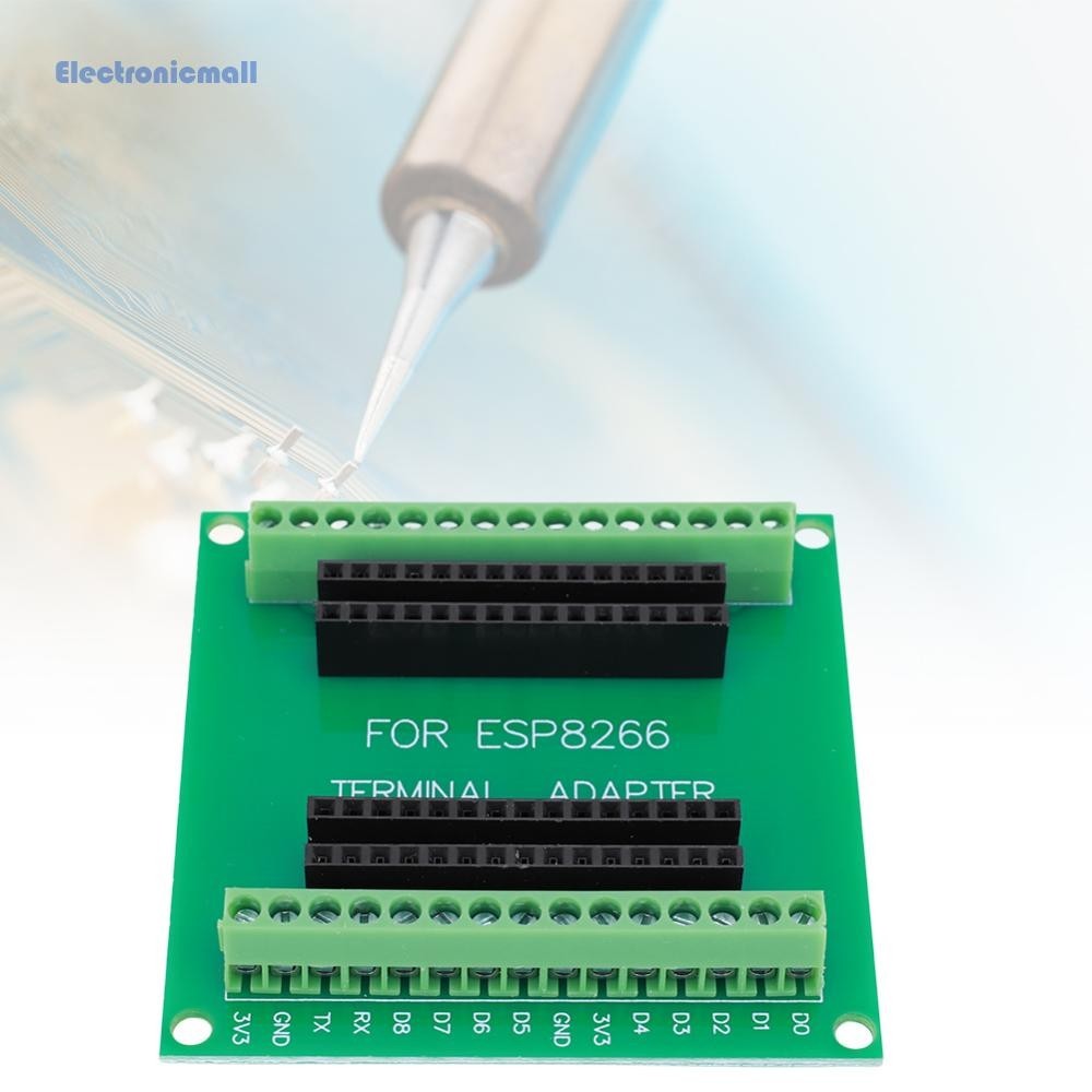 [ElectronicMall01.th] บอร์ดขยาย ESP8266 GPIO เทอร์มินัลสกรู สําหรับ ESP8266 ESP-12E NodeMCU AU