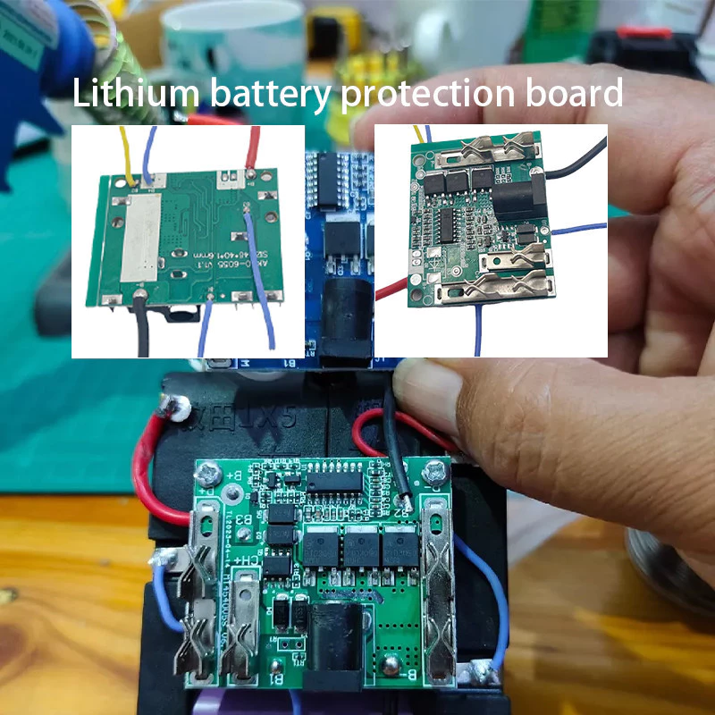 ร้านคนไทย! 3MOS BMS 5S 21V บอร์ดแบต อะไหล่ใช้สำหรับป้องกันแบตเตอรี่ลิเธียม thumbnail 6