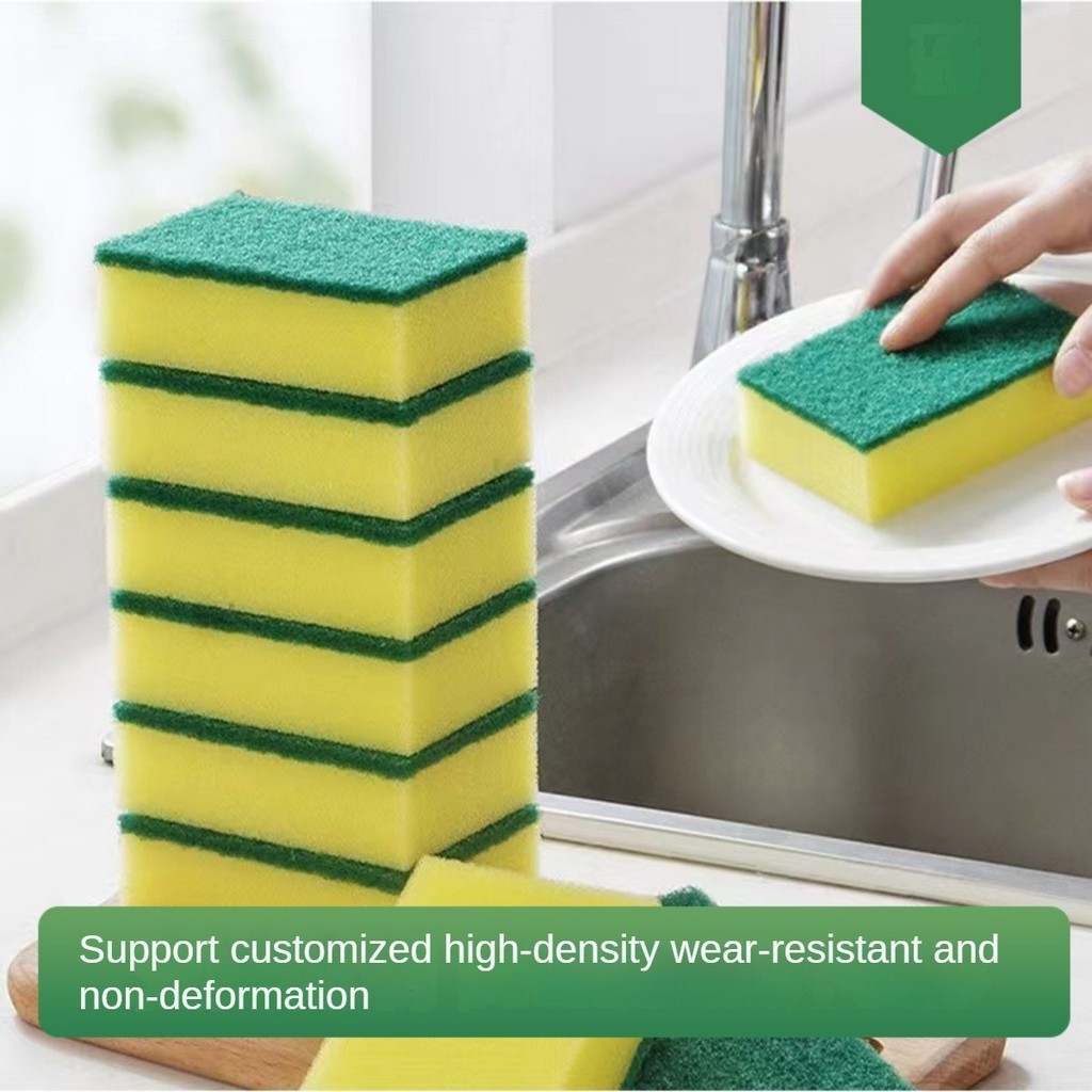 5 ชิ้น/10 ชิ้นฟองน้ําทําความสะอาดจานผ้าล้างจาน Magic เช็ดเครื่องครัว Gadget Rags