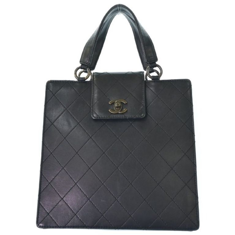 Chanel กระเป๋าสะพายไหล่ มือสอง สีดํา สไตล์ญี่ปุ่น สําหรับผู้หญิง
