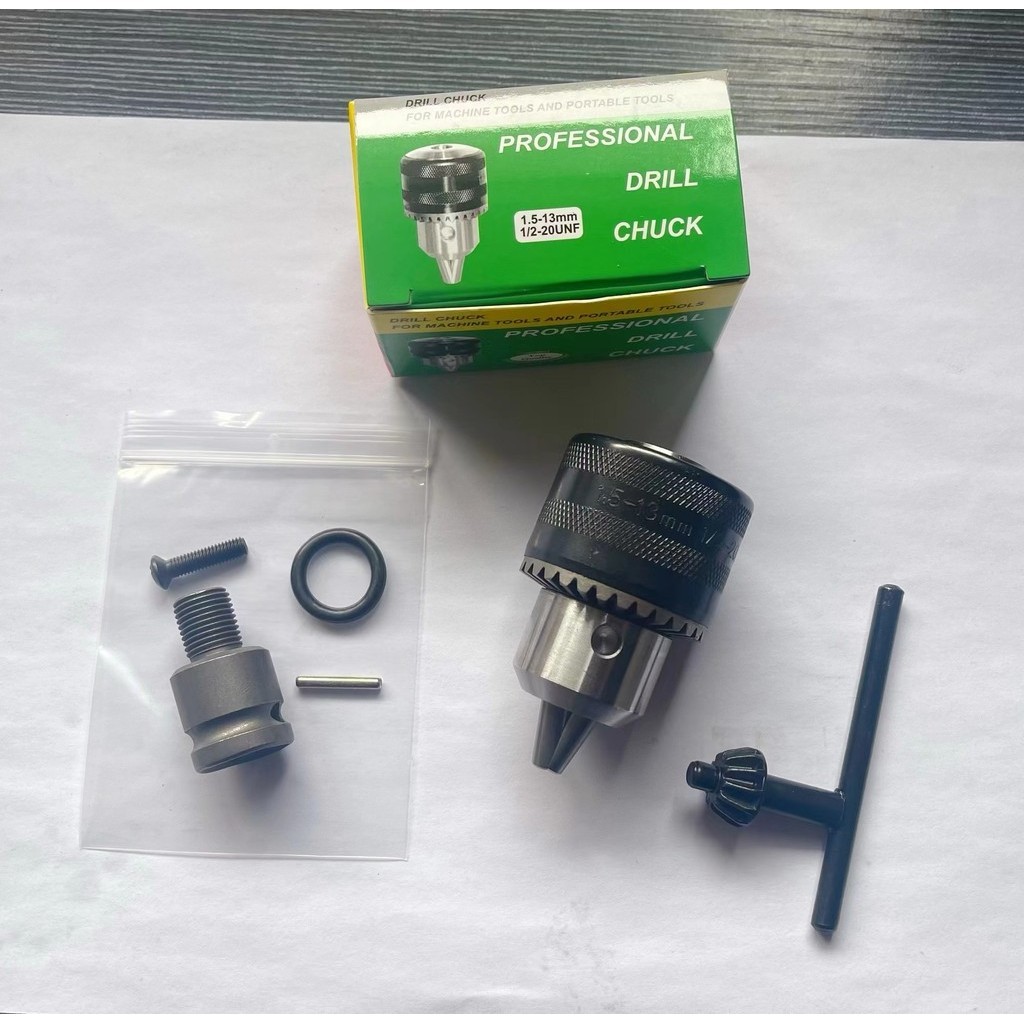 หัวจับดอกสว่าน อแดปเตอร์หัวสว่าน 4หุน1.5mm-13mm อะไหล่หัวสว่าน หัวสว่านไร้สาย หัวแปลงสว่าน 1/2 หัวจับสว่านไฟฟ้า หัวสว่าน รูปที่ 8