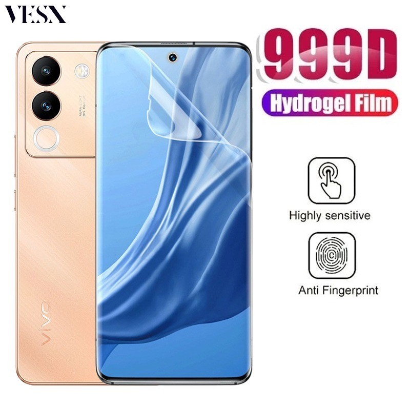 ฟิล์มไฮโดรเจล กลับฟิล์มไม่ใช่แก้ว VIVO V40 Lite V30 V30E V29 V29E V27 V27E V25 V25E V23 V23E V21 V21E V20 Pro 4G 5G 2024