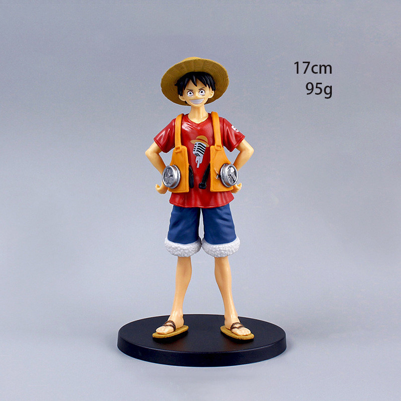 1Pcs อะนิเมะ One Piece Action Figure โรงละครรุ่นลิง D Luffy Nico RobinMiss Usopp Shanks Uta Nami PVC ตุ๊กตาคอลเลกชันของเ