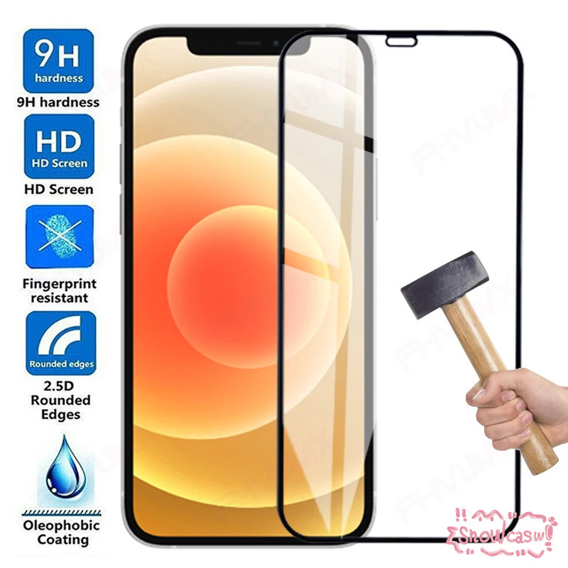 9D กระจกนิรภัยแบบเต็มหน้าจอสำหรับ VIVO Y27 Y21 Y20 Y27 Y21s Y12i Y22 Y15 Y17 Y36 Y15s Y12 Y16 Y12s Y17s Y91 Y02 Y22s