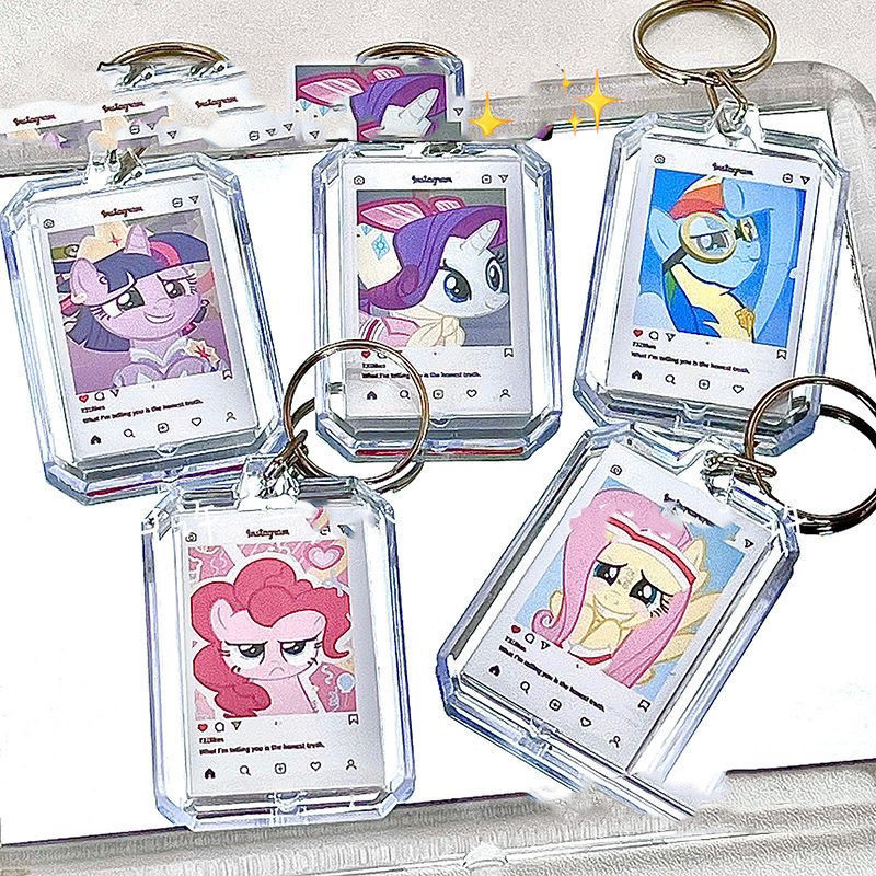 พวงกุญแจ จี้การ์ตูน My Little Pony Capibara Dream Linked แบบสร้างสรรค์ สําหรับห้อยกระเป๋าเป้สะพายหลัง