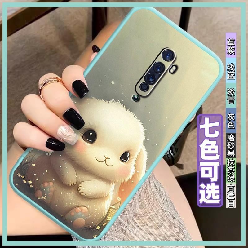 trend red Phone Case For OPPO Reno2 customized Creative taste Anti-knock youth dust-proof cute Silica gel male custom made