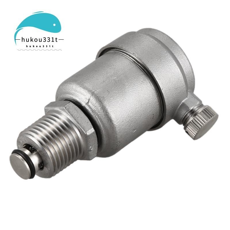 『hukou331t』วาล์วระบายอากาศ สเตนเลส 304 1/2 นิ้ว สําหรับเครื่องทําน้ําอุ่น พลังงานแสงอาทิตย์ 10 บาร์