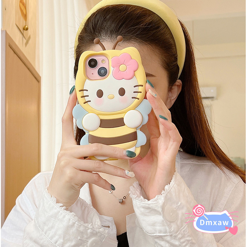 Kitty Cat สําหรับVivo V30 V29 V27 Pro Y27 5G Y36 4G 5G X100 Y16 Y77 Y77E Y20 Y20i Y20S Y20A Y20G Y11S Y12S Y12S Y12S Y12S Y12S Y12S Y12S Y12S Y12S Y12S Y12S Y12S Y12Sการ์ตูนผีเสื้อน่ารักการ์ตูน
