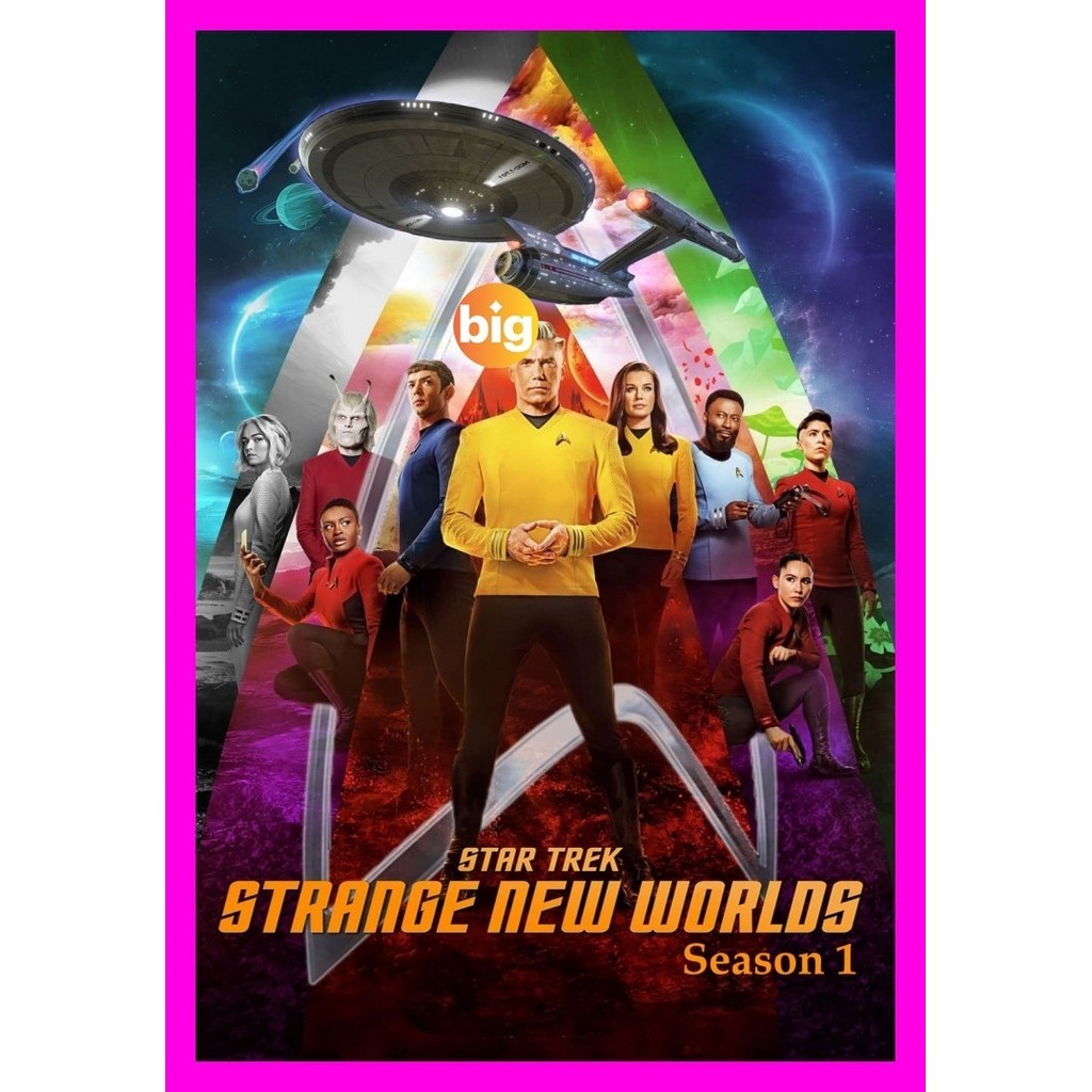DVD Watch Star Trek Strange New Worlds Season 1 (2022) 10 ตอน ซีรีส์ฝรั่ง เสียง อังกฤษ | ซับ ไทย