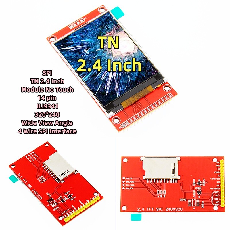 Red Module TN 2.4 SPI No Touch Smart Display Accessory ILI9341 TFT 320*240 On Sale
