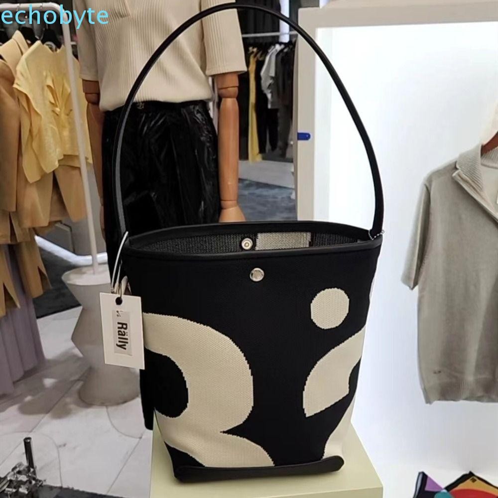 Echobyte Rally Movement Bucket Bag, Thai Rally Movement Thailand กระเป๋าสะพาย,กระเป๋าถือพิมพ์แบบพกพาออกแบบแฟชั่นผ้าใบกระเป๋าช้อปปิ้ง