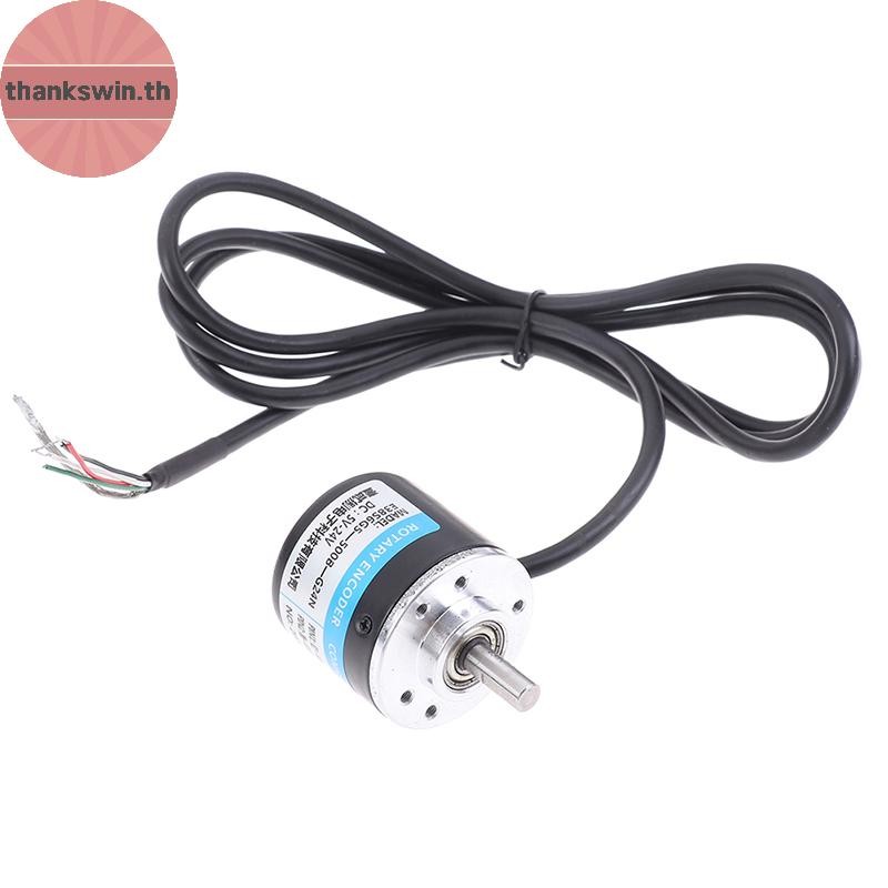 Thankswin 100/200/360/400/500/600P/ Photoelectric Incremental Rotary Encoder 5V-24V th