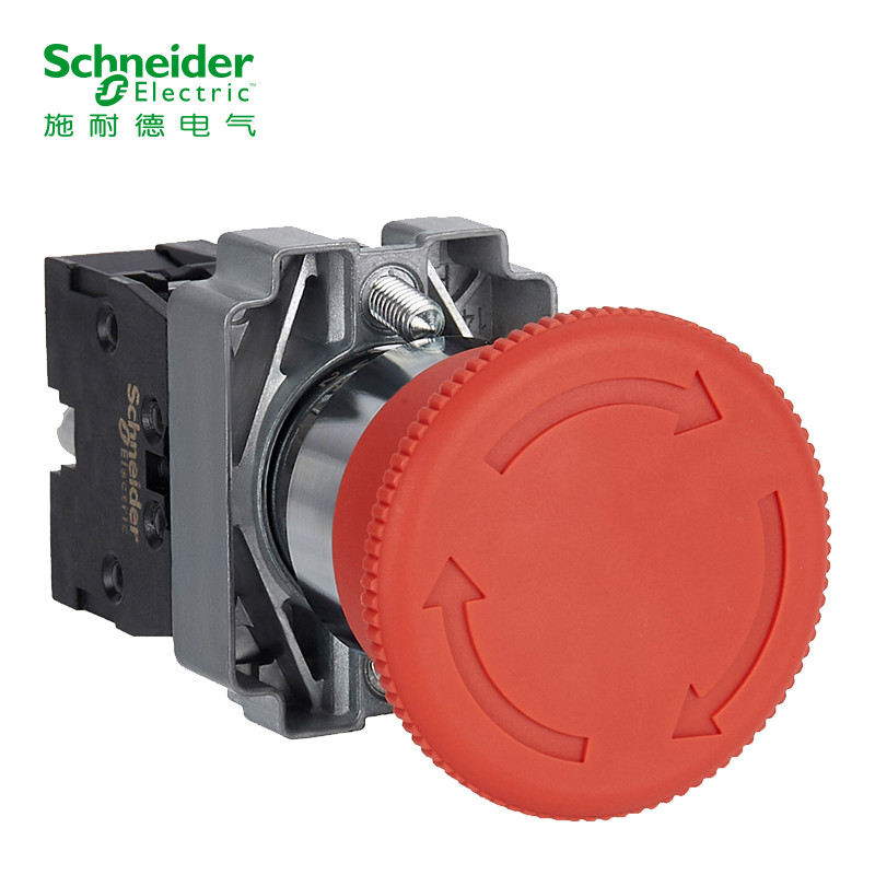 Schneider สวิตช์ปุ่มกดหยุดฉุกเฉิน XB2BS542C XB2BS541C XB2BS545C XB2BS544C XB2BS442C XB2BS642C XB2BT4