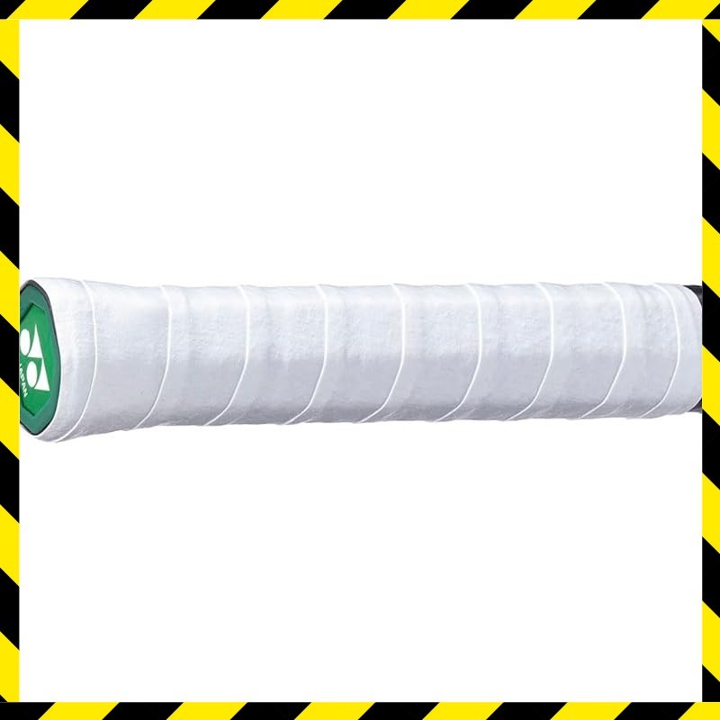 เทปพันด้ามเทนนิสแข็ง Yonex Dry Super Grip 3 ชิ้น สีขาว (011) Ac149-3
