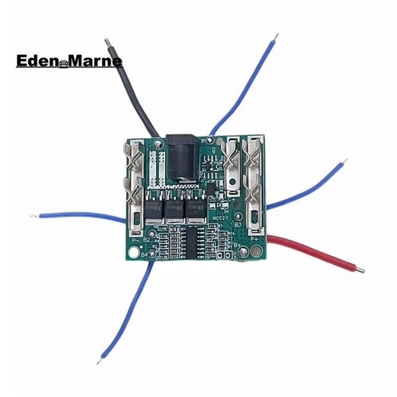 [Eden_Marner]5S 3mos 18650 เจาะ 18V แบตเตอรี่ลิเธียมชาร์จบอร์ดป้องกัน 21V PCBA มืออุปกรณ์เครื่องมือไฟฟ้าไฟฟ้า