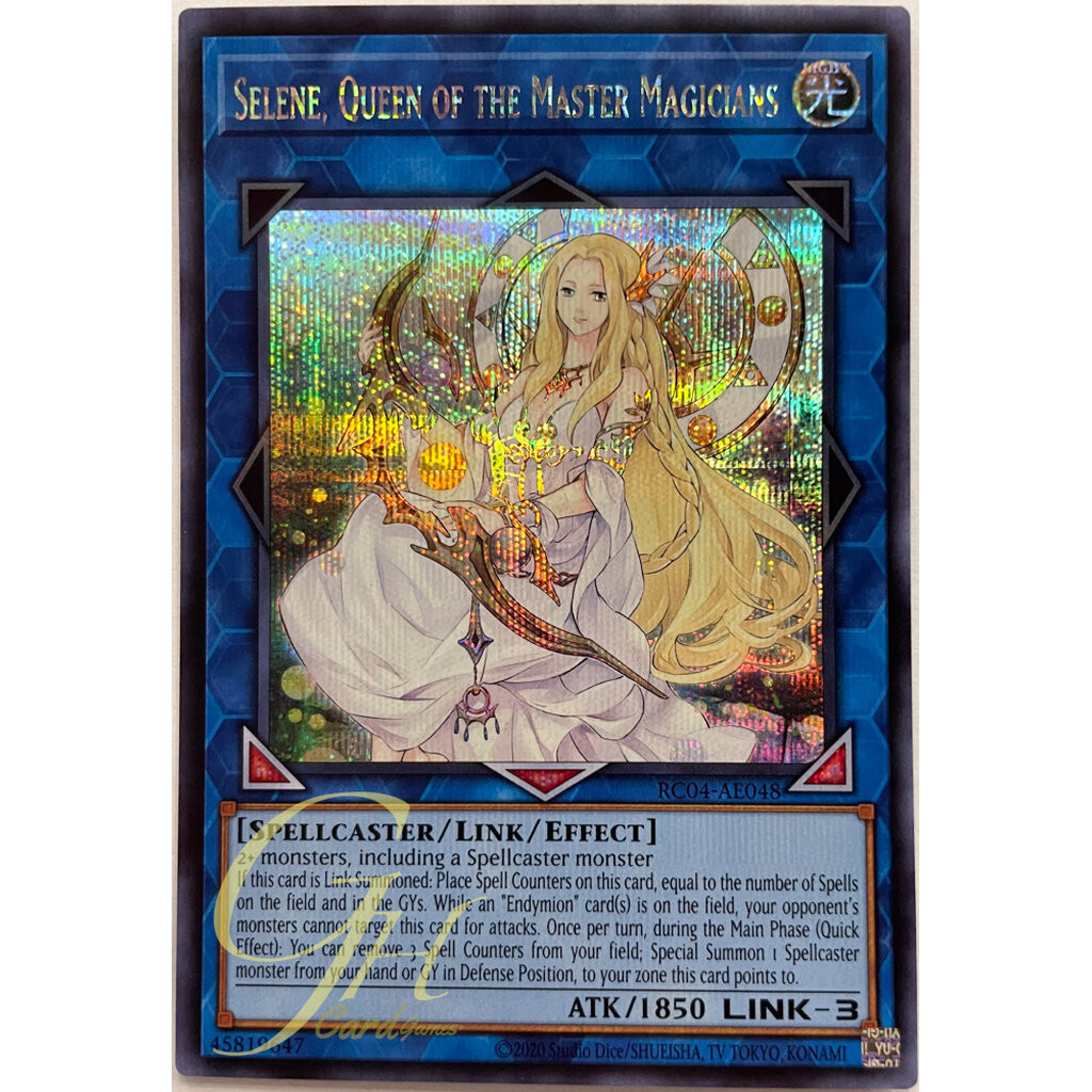 Yugioh [RC04-AE048] Selene, Queen of the Master Magicians (Secret Rare)